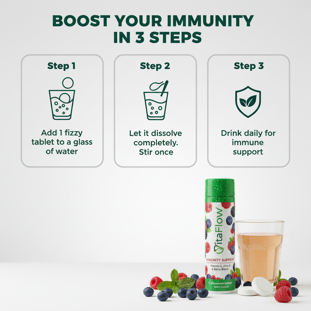 Immunity Support 3 Steps